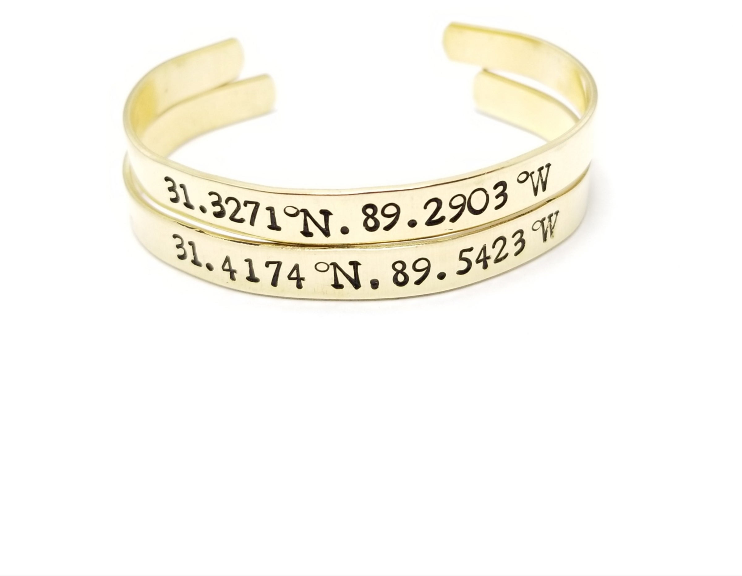 Latitude deals longitude bracelet